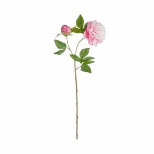 FLORISTA Pivoňka 71 cm - sv.růžová