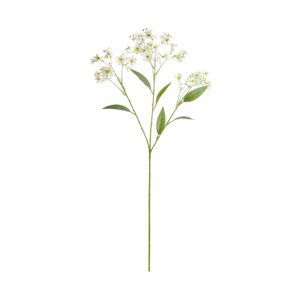 FLORISTA Kvetoucí větvička lýkovec 72 cm - krémová