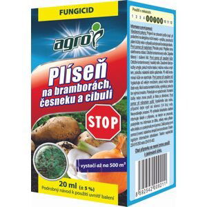 Plíseň na bramborách česneku a cibuli STOP 20ml Agro 017399