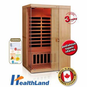 HEALTHLAND Infrasauna HEALTHLAND DeLuxe 2200 Carbon - BT