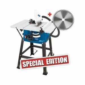 Scheppach / Woodster Elektrická stolní pila Scheppach HS 81 S Special Edition + druhý kotouč zdarma