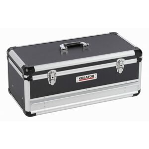 Kreator Hliníkový kufr 620x300x255mm 1 zásuvka