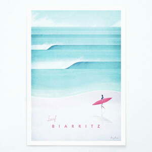 Plakát Travelposter Biarritz, A2