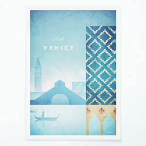 Plakát Travelposter Venice, A3