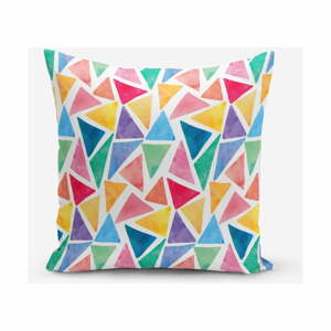 Povlak na polštář s příměsí bavlny Minimalist Cushion Covers Geom, 45 x 45 cm