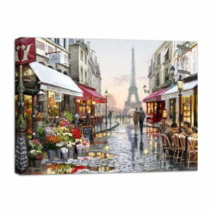 Obraz Styler Canvas Watercolor Paris I, 85 x 113 cm