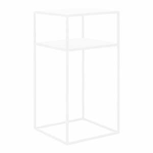 Bílý odkládací patrový stolek Custom Form Tensio, 30 x 30 cm