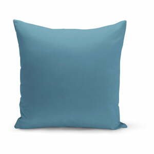 Modrý dekorativní polštář Kate Louise Lisa, 43 x 43 cm