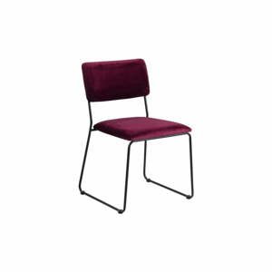 Jídelní židle v barvě bordó Actona Cornelia