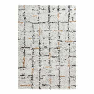 Krémový koberec Mint Rugs Grid, 200 x 290 cm