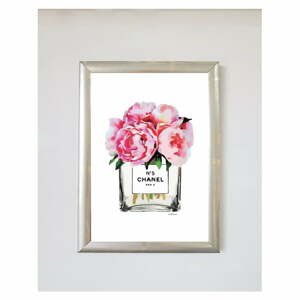 Nástěnný obraz v rámu Piacenza Art Flowers With Parfume, 23 x 33 cm