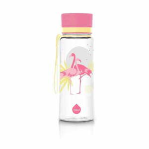 Růžová láhev Equa Flamingo, 600 ml