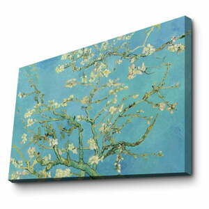 Nástěnná reprodukce na plátně Vincent Van Gogh Almond Blossom, 100 x 70 cm