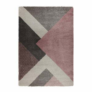 Růžovo-šedý koberec Flair Rugs Zula, 160 x 230 cm