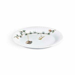 Porcelánový vánoční talíř Kähler Design Hammershoi Christmas Plate, ⌀ 19 cm