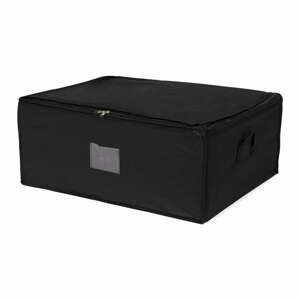 Černý úložný box se zapínáním na zip Compactor Compress Pack, 210 l