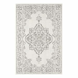 Šedo-krémový venkovní koberec Bougari Tilos, 160 x 230 cm