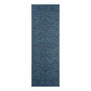 Tmavě modrý venkovní koberec NORTHRUGS Tyros, 70 x 200 cm