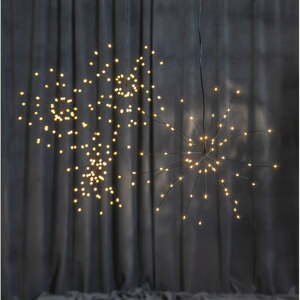 Závěsná svítící LED dekorace Star Trading Hanging Firework Dark Warm, ø 26 cm