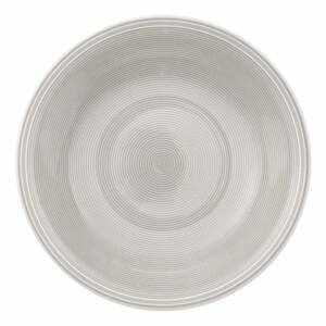 Bílo-šedý porcelánový hluboký talíř Villeroy & Boch Like Color Loop, ø 23,5 cm