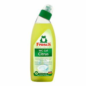 Gel na toalety s vůní citronu Frosch, 750 ml 