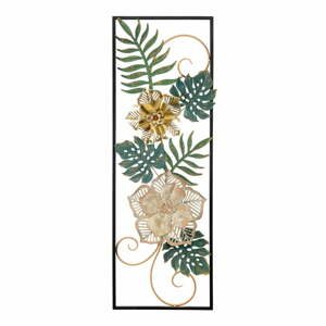 Kovová závěsná dekorace se vzorem květin Mauro Ferretti Campur -A-, 31 x 90 cm