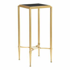 Odkládací stolek ve zlaté barvě Mauro Ferretti Roman, 35 x 80 cm