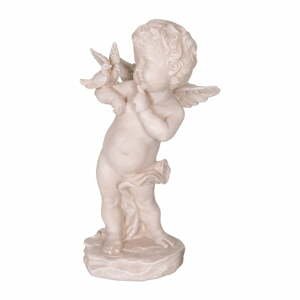 Dekorativní socha z polyresinu ve tvaru anděla Antic Line Ange, výška 22 cm