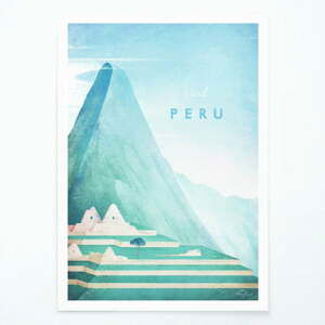 Plakát Travelposter Peru, A2