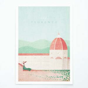Plakát Travelposter Florence, A2