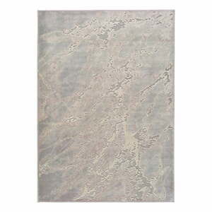 Šedo-béžový koberec z viskózy Universal Margot Marble, 140 x 200 cm