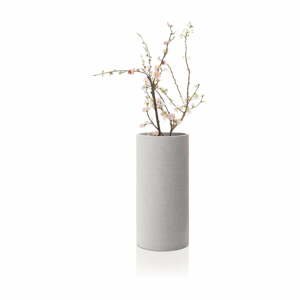 Světle šedá váza Blomus Bouquet, výška 29 cm