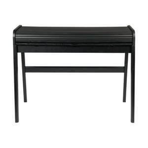 Černý psací stůl s výsuvnou deskou Zuiver Barbier, délka 110 cm