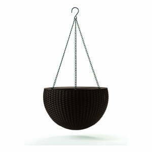 Plastový závěsný květináč ø 35 cm Hangingsphere – Keter