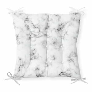 Podsedák s příměsí bavlny Minimalist Cushion Covers Marble, 40 x 40 cm