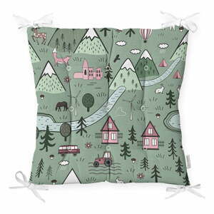 Podsedák s příměsí bavlny Minimalist Cushion Covers Village, 40 x 40 cm