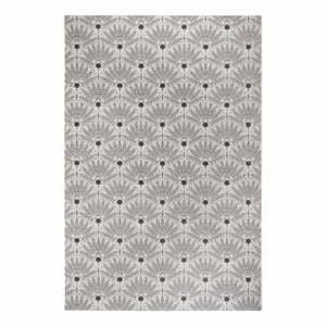 Černo-šedý venkovní koberec Ragami Amsterdam, 80 x 150 cm