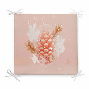 Vánoční podsedák s příměsí bavlny Minimalist Cushion Covers Pastel Cone, 42 x 42 cm