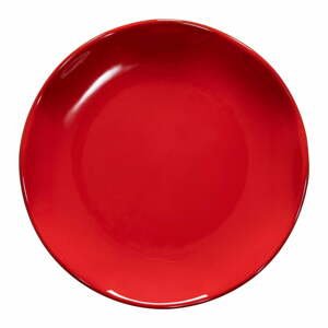 Červený kameninový dezertní talíř Casafina Cook & Host, ø 20,5 cm