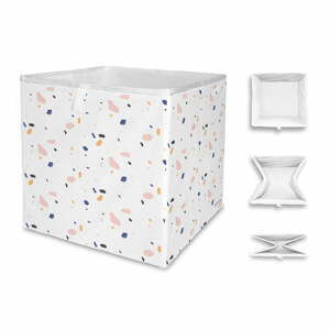 Úložný box z mikrovlákna Butter Kings Terrazzo Shapes, 32 l