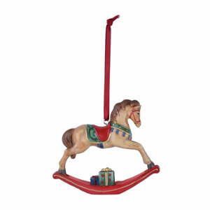 Hnědá závěsná dekorace Ego Dekor Rocking Horse