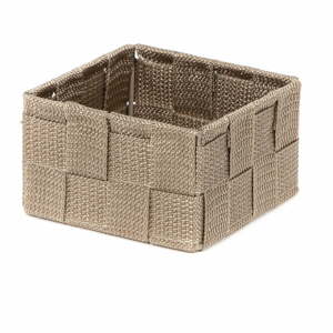 Světle hnědý koupelnový organizér Compactor Stan, 12 x 12 cm