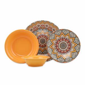 24dílná sada porcelánového nádobí Kütahya Porselen Yala