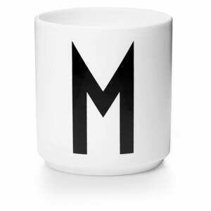 Bílý porcelánový hrnek Design Letters Personal M