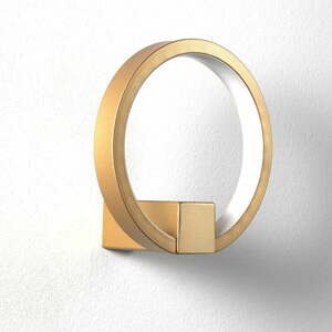 Nástěnné svítidlo ve zlaté barvě Tomasucci Ring, ø 15 cm