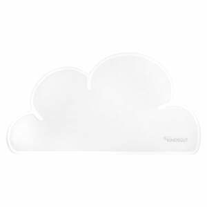 Bílé silikonové prostírání Kindsgut Cloud, 49 x 27 cm