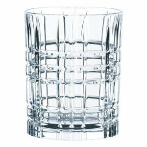 Sada 4 sklenic z křišťálového skla a tvořítka na led Nachtmann Whiskey, 345 ml