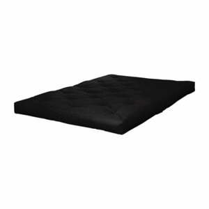 Černá futonová matrace Karup Basic, 200 x 200 cm