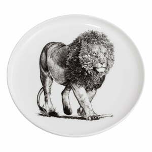 Bílý porcelánový talíř Maxwell & Williams Marini Ferlazzo Lion, ø 20 cm