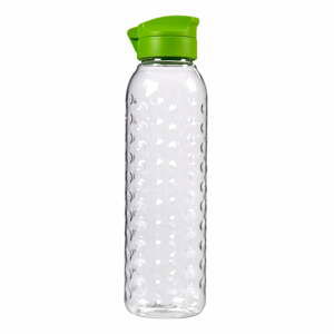 Láhev se zeleným víčkem Curver Dots, 750 ml